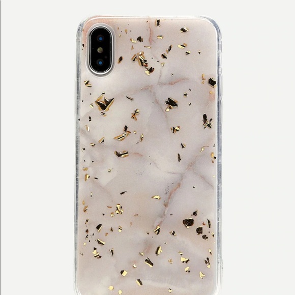 WILA Accessories - iPhone X • XS • XS MAX • phone case gold fleck